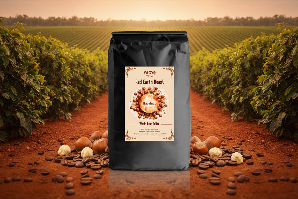 The Red Earth Roast Hazelnut - Whole Bean