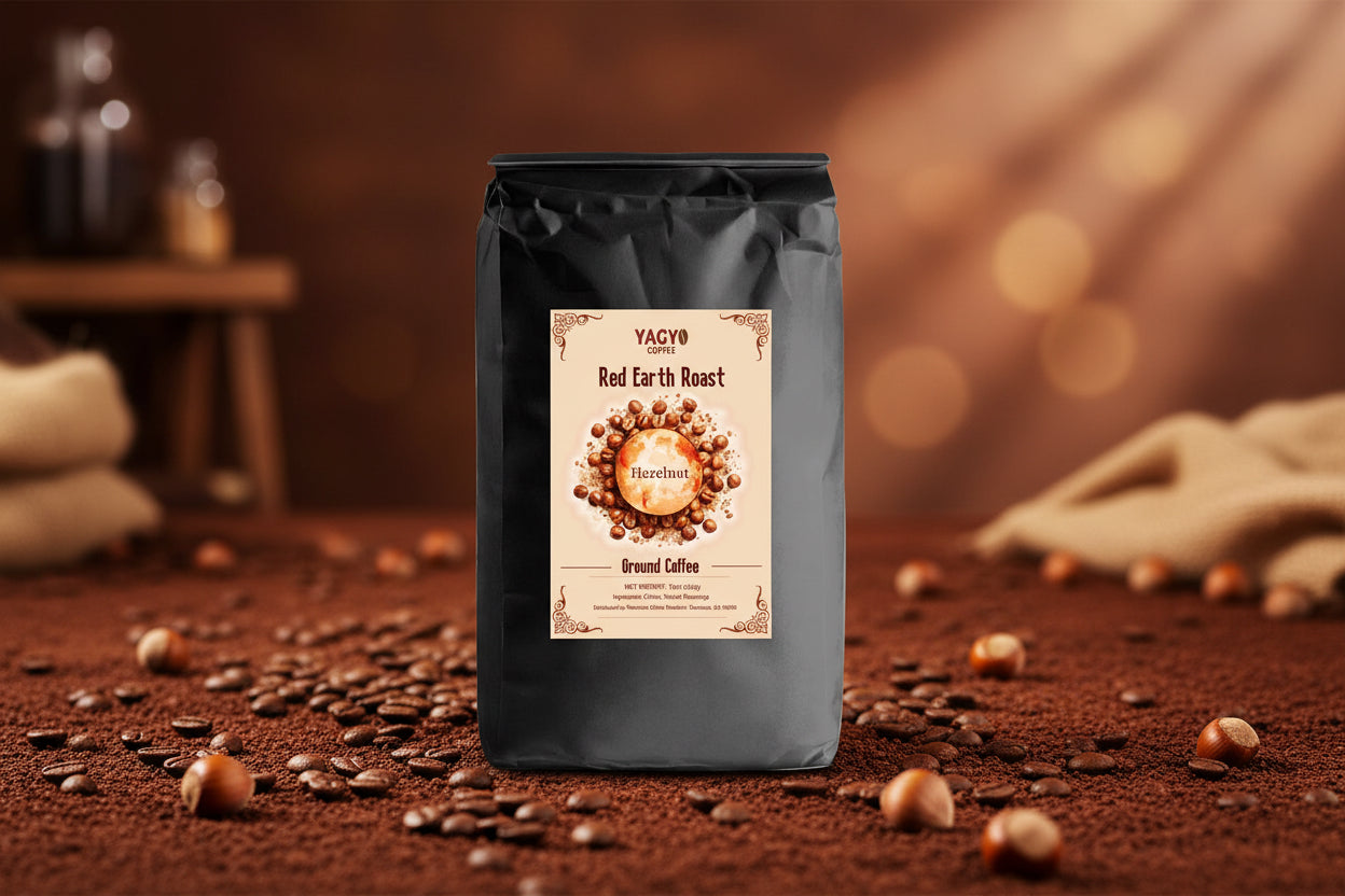 The Red Earth Roast Hazelnut Coffee